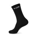 5.11 Duty Ready Plus Crew Socks (4-Pack) | Black | 10051