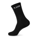 5.11 Duty Ready Plus Crew Socks (4-Pack) | Black | 10051