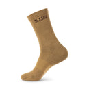 5.11 Duty Ready Plus Crew Socks (4-Pack) | US DK Coyote | 10051