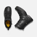 KEEN Men’s Detroit+ 8" Side Zip Waterproof Boot (Soft Toe) | Black | 1024163