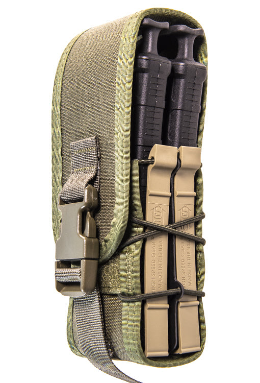 X2R® TACO® - COVERED, Rifle magazine, OD Green