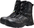 KEEN Men's CSA Oshawa+ 8" BOA Waterproof Boot (Carbon Fiber) | Black/Black | 1032868
