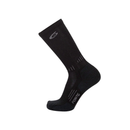 POINT6 TRACKER EXTRA LIGHT BLACK CREW SOCKS  | 11-3201-204
