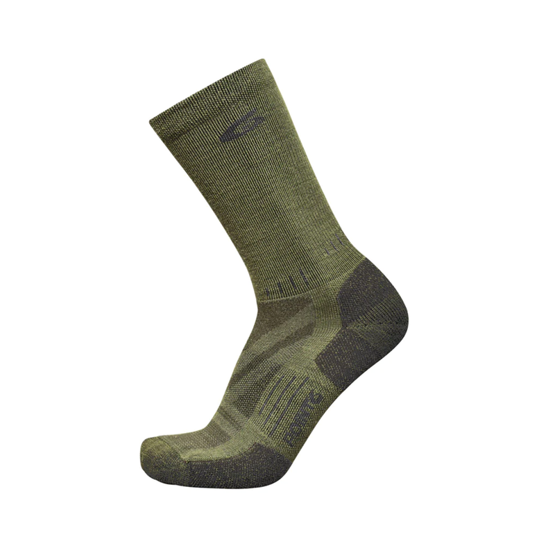 POINT6 TRACKER EXTRA LIGHT SAGE CREW SOCKS - 37.5 TECHNOLOGY | 11-3201-404