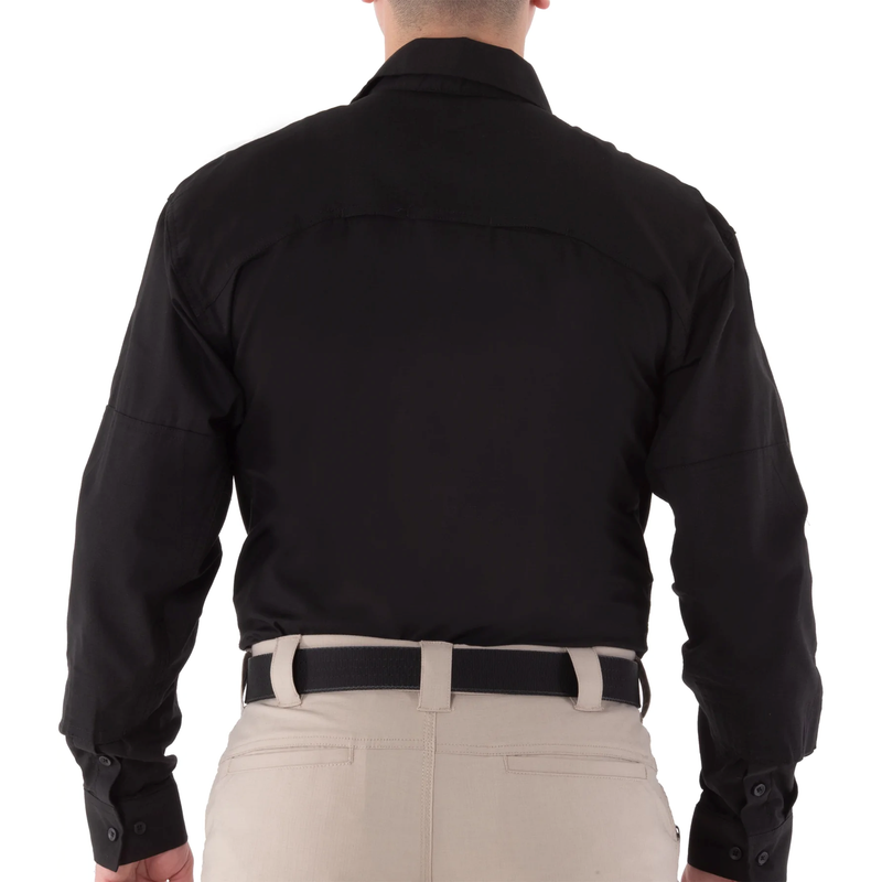 First Tactical Men's V2 Tactical Long Sleeve Shirt | Black | 111006