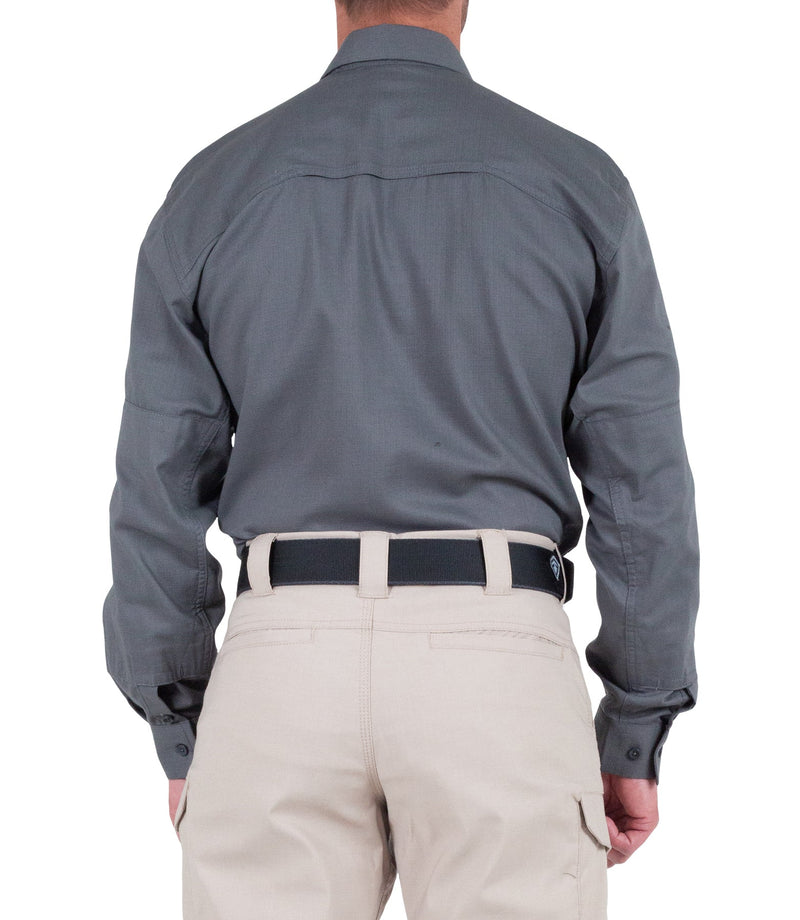 First Tactical Men's V2 Tactical Long Sleeve Shirt | Wolf Grey | 111006