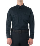 First Tactical Men's Cotton Station Long Sleeve Shirt | Midnight Navy | 111009