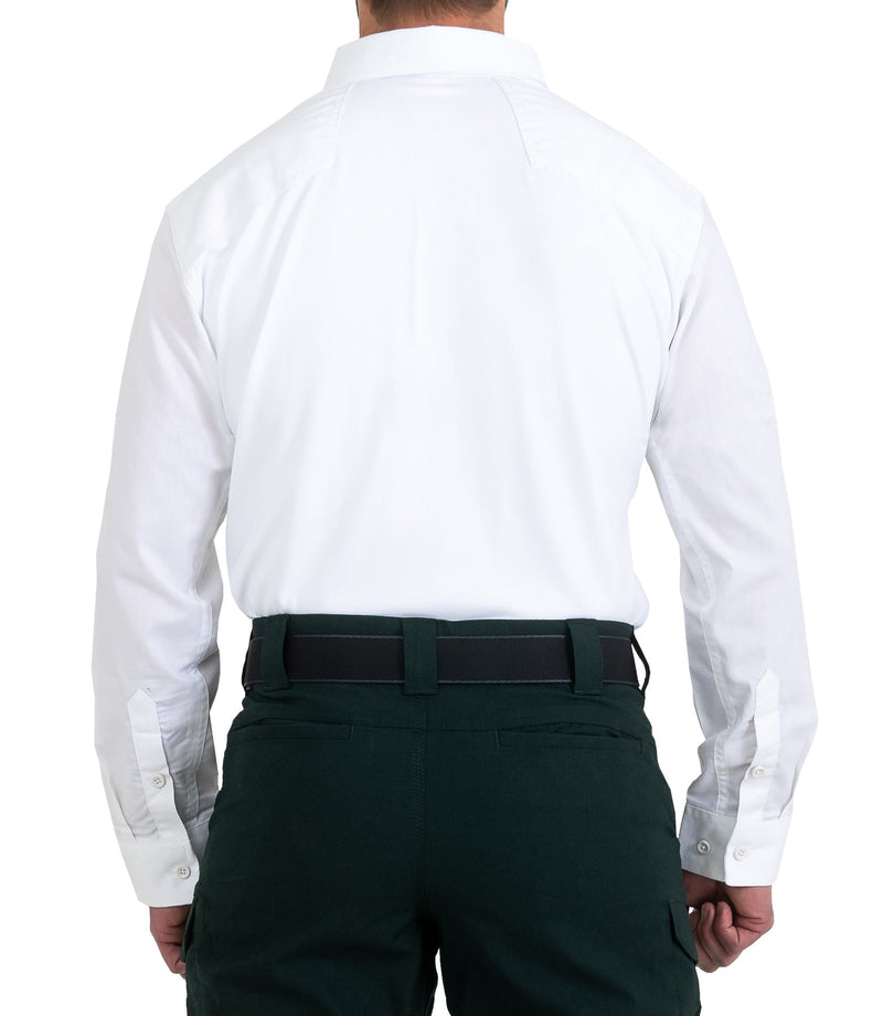First Tactical Men's V2 Pro Performance Long Sleeve Shirt | White | 111015