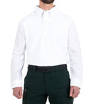 First Tactical Men's V2 Pro Performance Long Sleeve Shirt | White | 111015