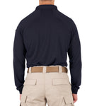First Tactical Men's Performance Long Sleeve Polo | Midnight Navy | 111503