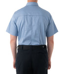 First Tactical Men's Cotton Station Short Sleeve Shirt | Medium Blue | 112008