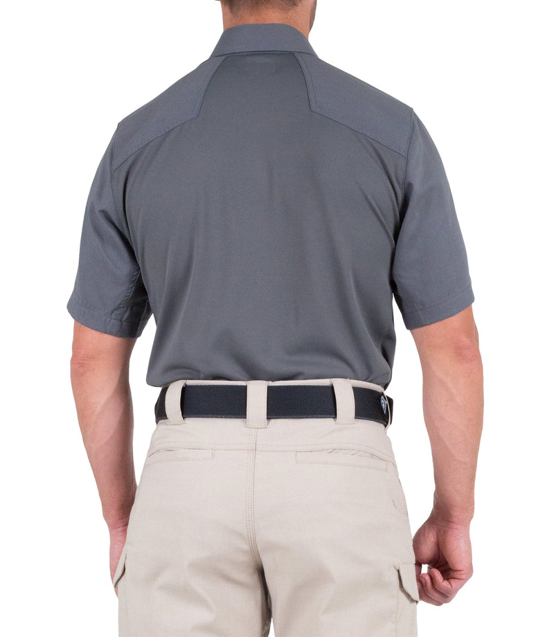 First Tactical Men's V2 Pro Performance Short Sleeve Shirt | Wolf Grey | 112012