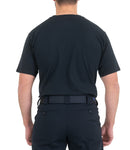 First Tactical Men's Tactix Cotton Short Sleeve T-Shirt | Midnight Navy | 112501