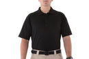 First Tactical Men's Cotton Short Sleeve Polo Pen Pocket | Black | 112508