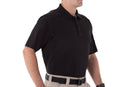 First Tactical Men's Cotton Short Sleeve Polo Pen Pocket | Black | 112508