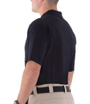 First Tactical Men's Cotton Short Sleeve Polo Pen Pocket | Midnight Navy | 112508