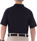 First Tactical Men's Cotton Short Sleeve Polo Pen Pocket | Midnight Navy | 112508