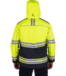 First Tactical Men's Tactix Hi-Vis Systems Parka | Midnight Navy | 118505