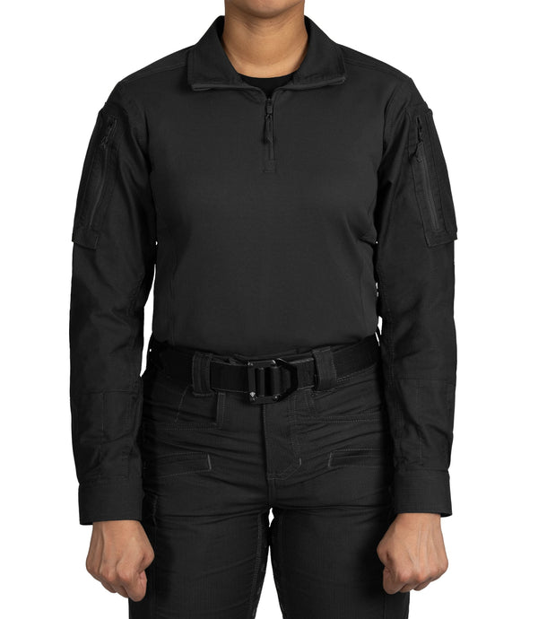 First Tactical Women's Defender Shirt | Black | 121004
