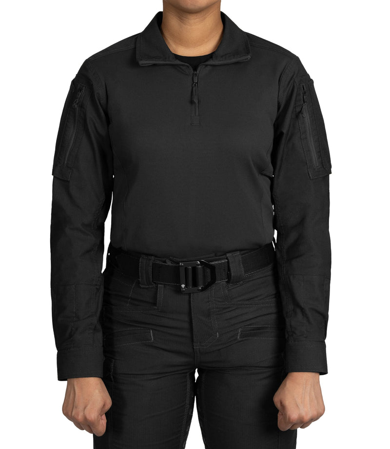 First Tactical Women's Defender Shirt | Black | 121004
