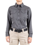 First Tactical Women's V2 Tactical Long Sleeve Shirt | Wolf Grey | 121006