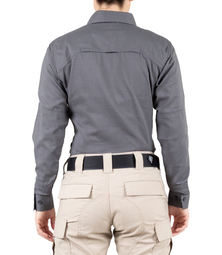 First Tactical Women's V2 Tactical Long Sleeve Shirt | Wolf Grey | 121006