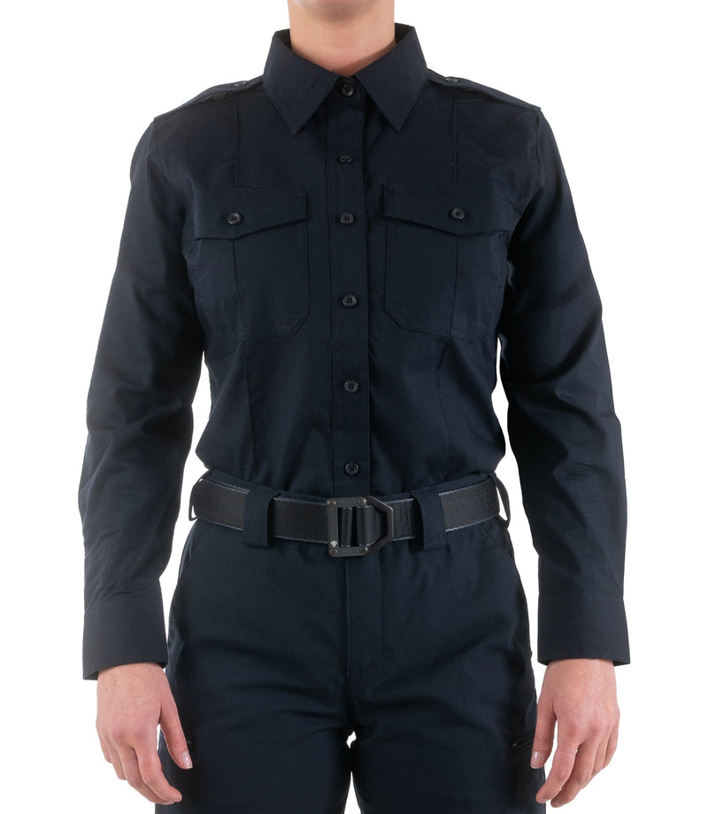 First Tactical Women's V2 PRO DUTY™ Uniform Shirt | Midnight Navy | 121011