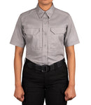 First Tactical Women's V2 Tactical Short Sleeve Shirt | Wolf Grey | 122007