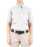 First Tactical Women's V2 Tactical Short Sleeve Shirt | White | 122007