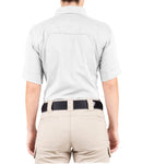 First Tactical Women's V2 Tactical Short Sleeve Shirt | White | 122007