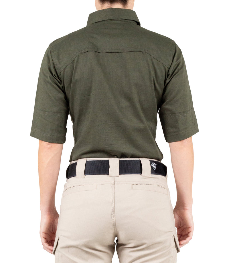First Tactical Women's V2 Tactical Short Sleeve Shirt | OD Green | 122007