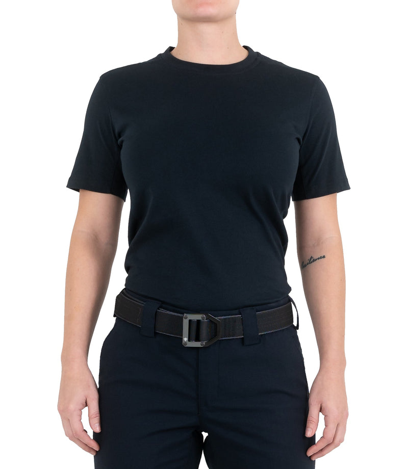First Tactical Women's Tactix Cotton Short Sleeve T-Shirt | Midnight Navy | 122501