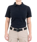 First Tactical Women's Cotton Short Sleeve Polo | Midnight Navy | 122508