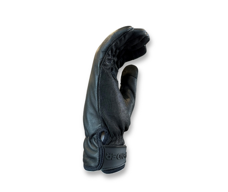 WINTER GLOVE BLACK | DIGITAL LEATHER PALM |THINSULATE LINED | TOUCH SCREEN