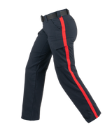 First Tactical Women's V2 Tactical Pant , 1/2" Red Stripe | Midnight Navy | 124053