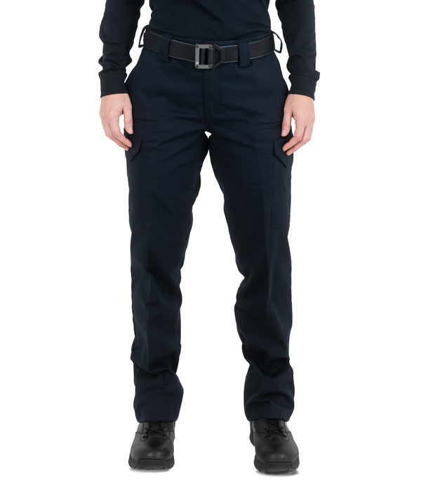 First Tactical Women's Cotton Cargo Station Pant | Midnight Navy | 124030