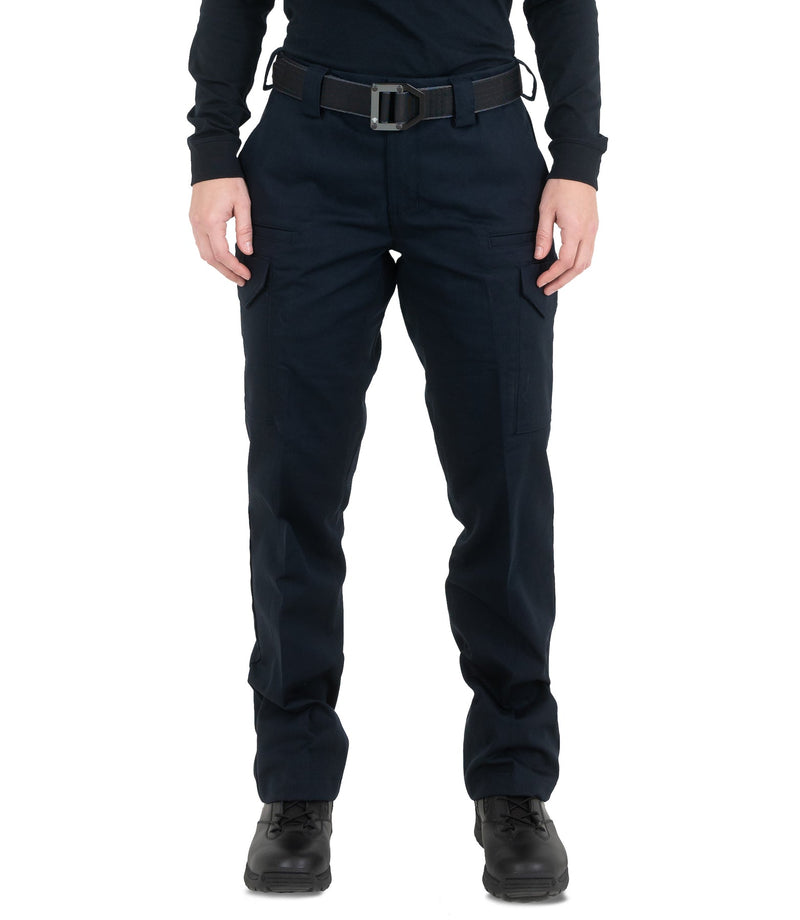 First Tactical Women's Cotton Cargo Station Pant | Midnight Navy | 124030