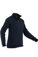 First Tactical Women’s Cotton Job Shirt 1/4 Zip | Midnight Navy | 128507