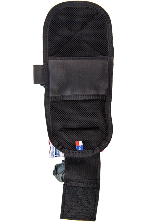 medical ankle wrap is designed to carry essential supplies to stabilize a gunshot wound