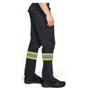 Under Armour Men's Enduro Cargo Pants w/ Hi-Vis Striping | Dark Navy Blue | 1316927-465-EMS