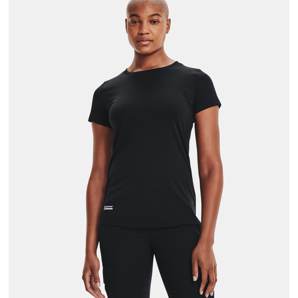 UNDER ARMOUR® WOMENS TAC TECH® T | BLACK | 1343357-001