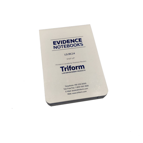 TRIFORM LD-BC24 BRITISH COLUMBIA EVIDENCE NOTEBOOK | LD-BC24