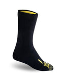 First Tactical 6" Cotton Duty Socks, 3 pack | Black | 160001