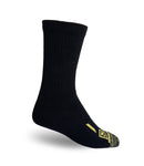 First Tactical 6" Cotton Duty Socks (3-Pack) | Black | 160001