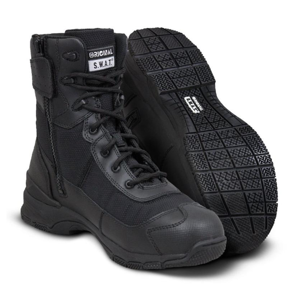 ORIGINAL SWAT 9" HAWK BOOTS WITH SIDE ZIP