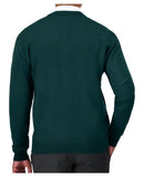 Cobmex V-Neck Long Sleeve Pullover | Hunter Green | 2010