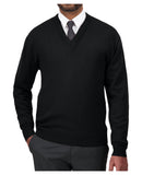 Cobmex V-Neck Long Sleeve Pullover | Black | 2010