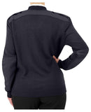 Cobmex V-Neck “Military” Sweater | Dark Navy | 2025