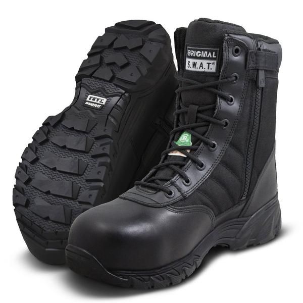 Uniform Works Canada Original SWAT 2272 Classic 9" Waterproof Composite Side Zip Safety Boots