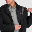OUTDOOR RESEARCH® | Men's Foray 3-in-1 Parka | Black  | 300064-0001